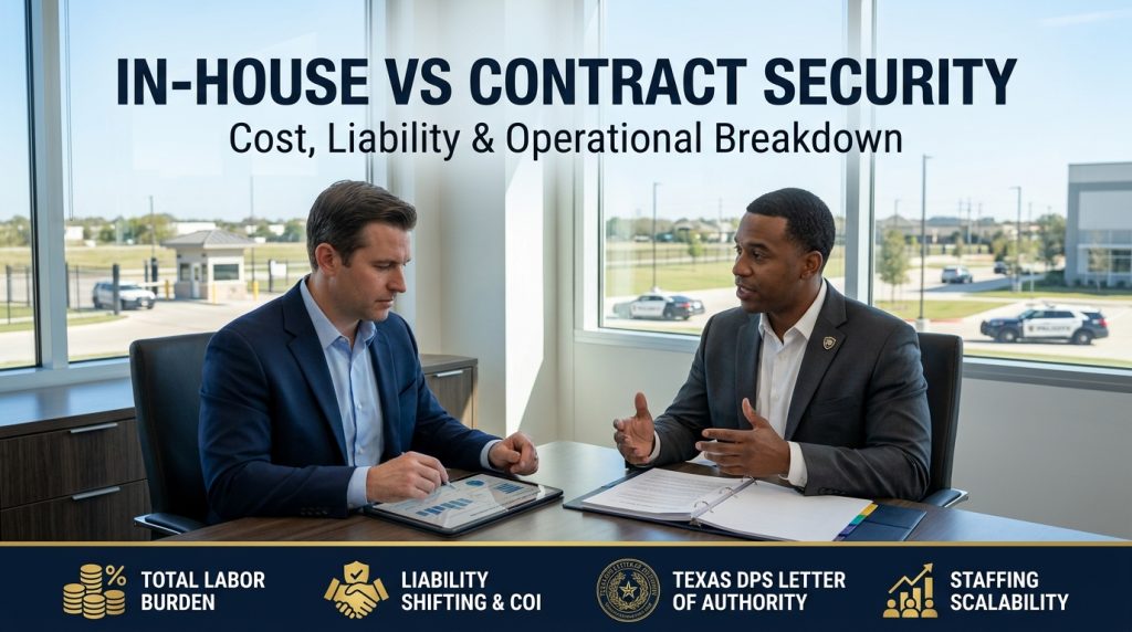 In House vs Contract Security Guards