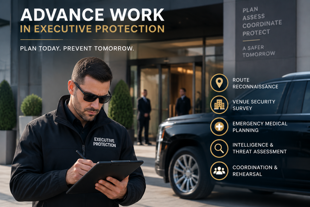 What Is Advance Work in Executive Protection Operations?